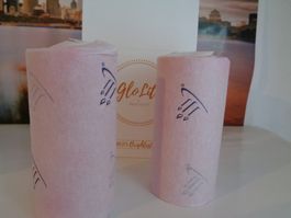 Partylite Glolite  2 Pillarkerzen  *Eisfrüchte*