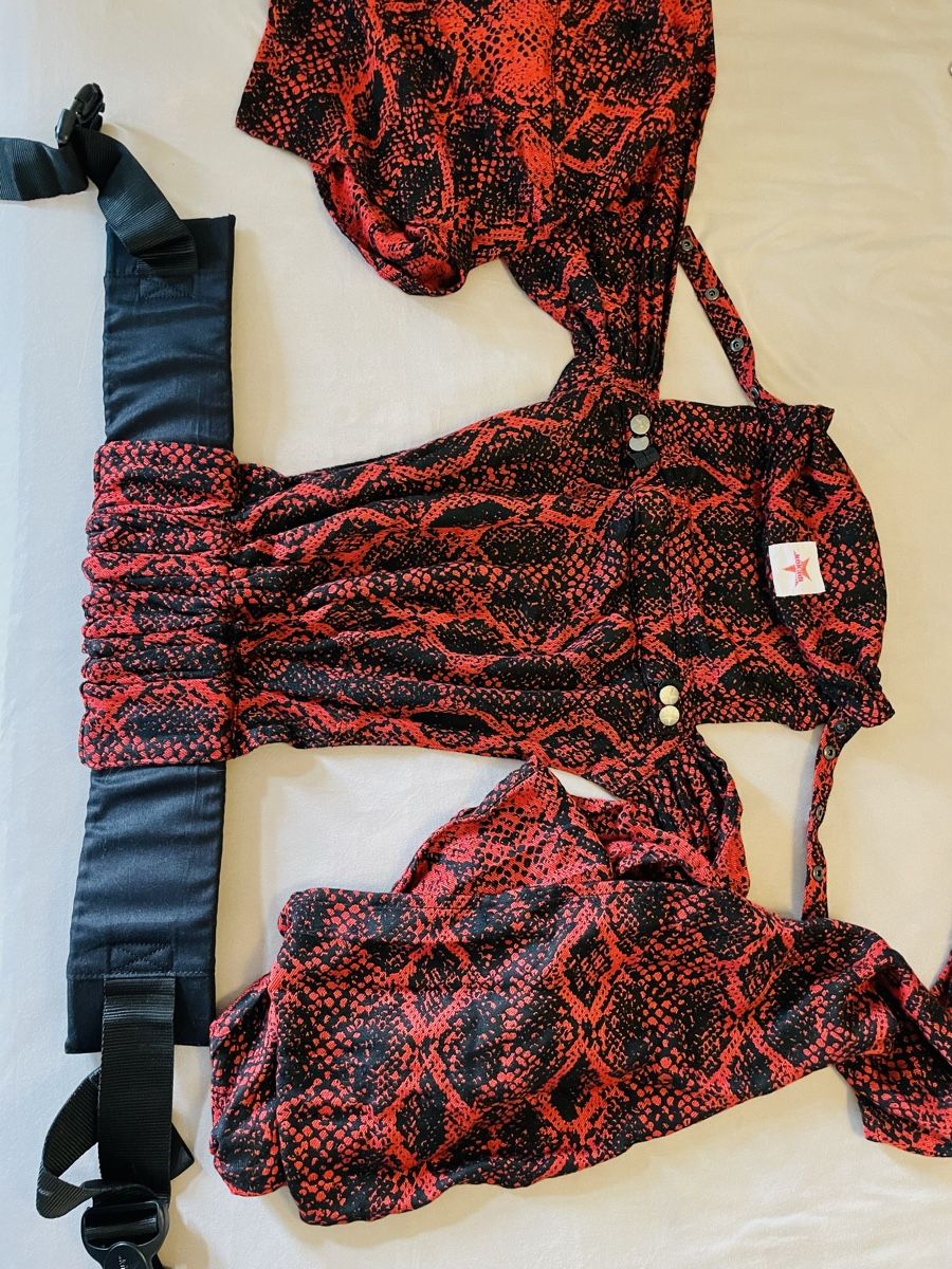 Kokadi Marsupi portabebè: Kokadi Wrapstar Snake valentino Toddlersize – Nuovo e nell'imballaggio originale da Oberdiessbach venduto da Wuetma 1
