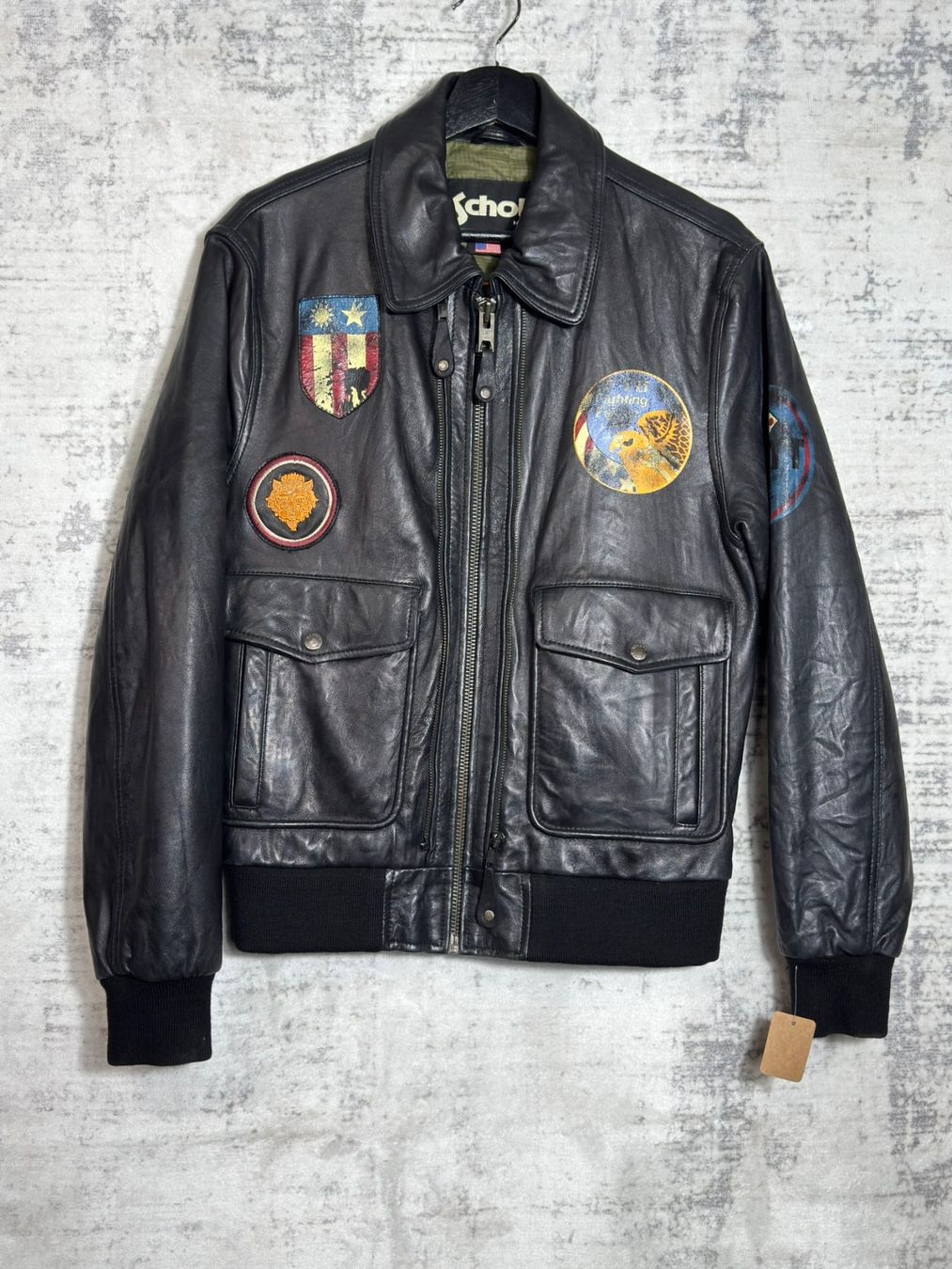 Schott Jacken: SCHOTT N.Y.C "LC1362" FLIGHT JACKET SZ: S – Gebraucht aus Cortaillod von Stay_Alive_vintage
