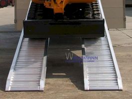 2x Alu-Verladerampen 2,5m 2,4T ohne Rand