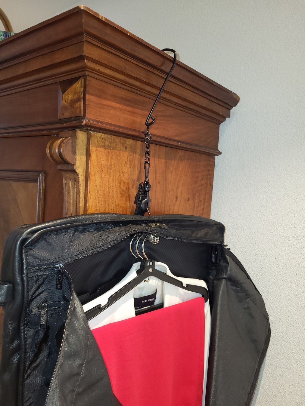 Reisekoffer: Kleidersack, Reisetasche, Echtleder – Gebraucht aus Rietheim von Maronli 8