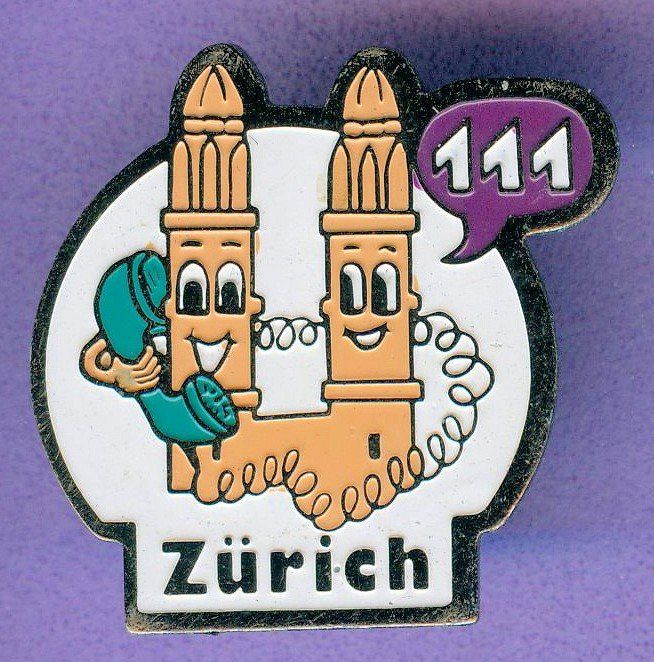 Placchette & Badge: PTT   ZÜRICH  111 – Usato da Winterthur venduto da Sammleroase