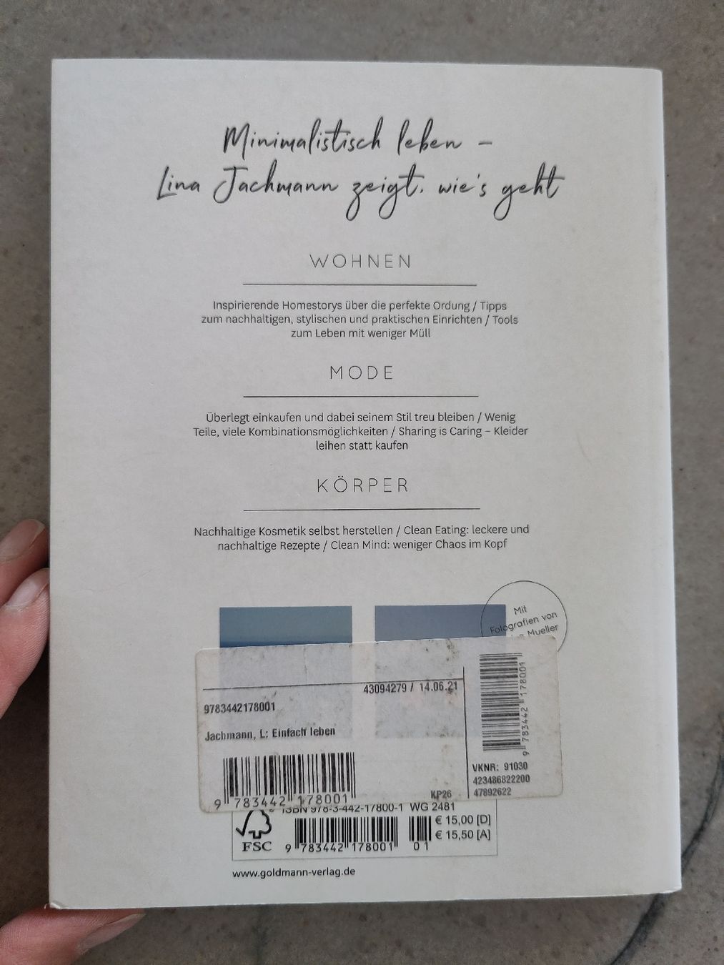 Livres: Einfach Leben, Minimalismus – D'occasion à Dettighofen Lengw. par mai_75wt 1