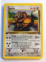 Tauros (uncommon) 1st Jungle - MINT - ab 1.-