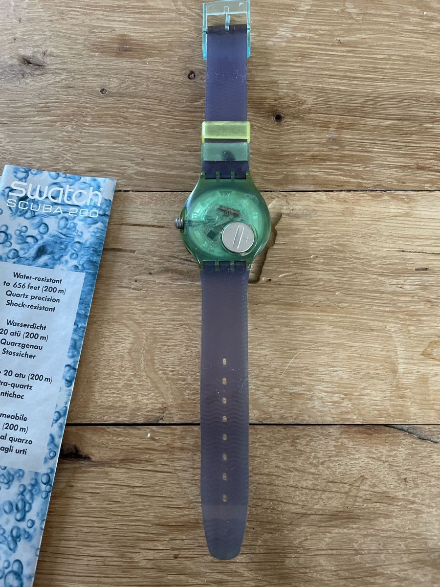 Swatch Orologi: Swatch SCUBA 200 – Usato da Winterthur venduto da cheerio97 6