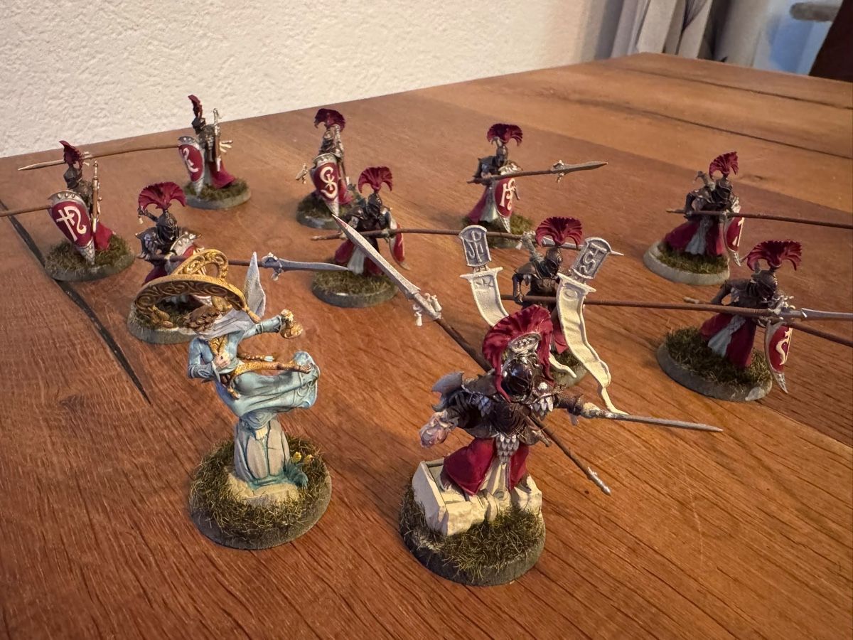Kit di modellismo & Modellini statici: Warhammer Lumineth Realm-Lords Set bemalt – Usato da St. Gallen venduto da SirCaledor 1