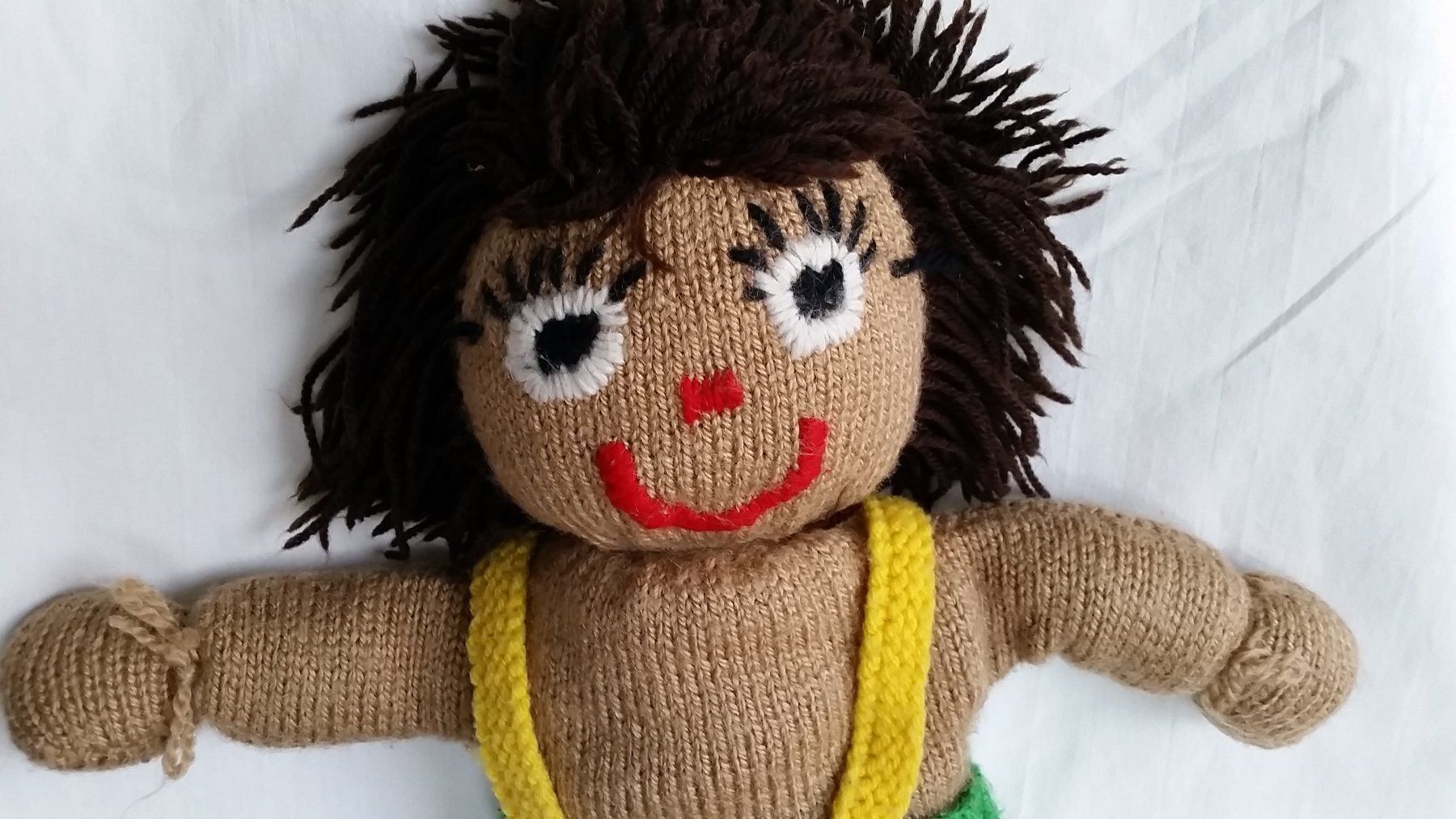 Bambole: Puppe hand-gestrickt, neuwertig – Usato da Herrliberg venduto da AlexandraBopp 1