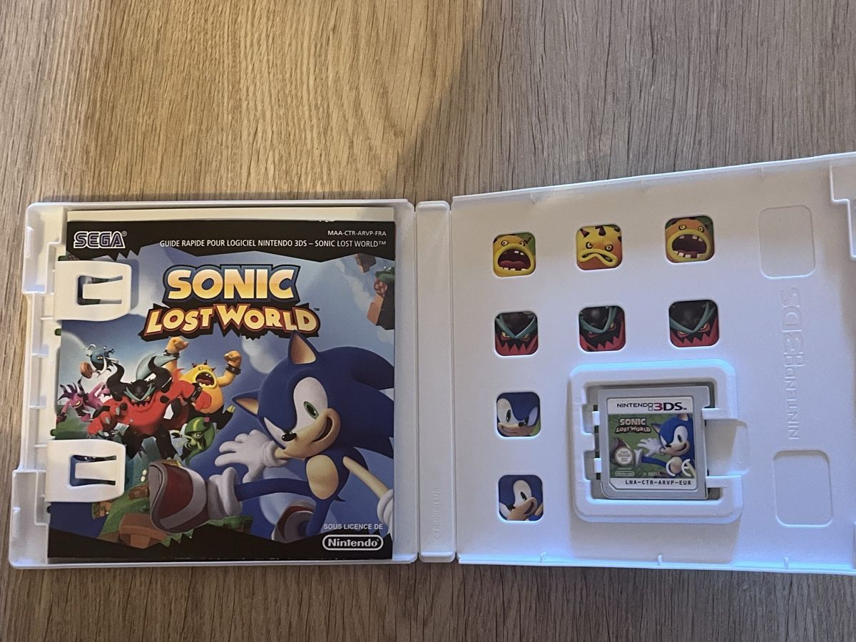 Sega Giochi: Sonic Lost World Nintendo 3DS - jeu – Usato da Siviriez venduto da fefe345 1
