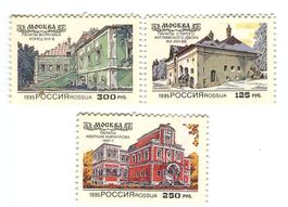 Briefmarken "Architektur". Russland