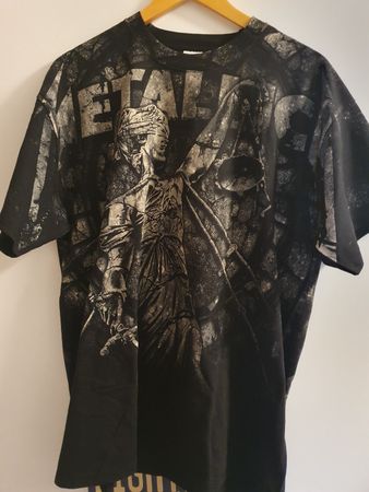 Metallica T-Shirt schwarz mit Motiv beidseitig bedruckt