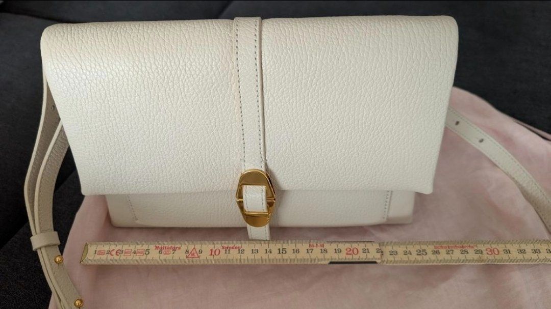 Coccinelle Borse da donna: Coccinelle Ledertasche in Creme – Usato da Amriswil venduto da cesosa 2