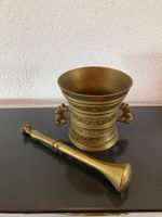 Vintage Messing Mörser mit Stössel