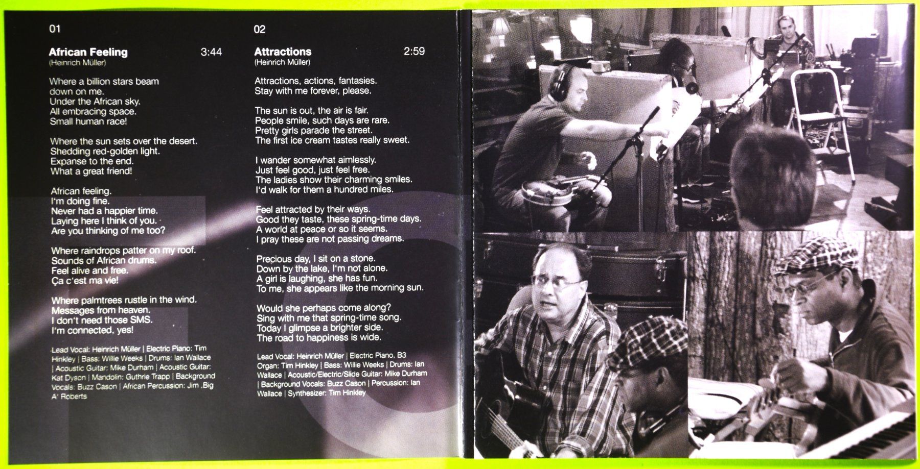 CD: HEINRICH MÜLLER  /  FOOTSTEPS – Nuovo (secondo la descrizione) da Luzern venduto da piro12 3