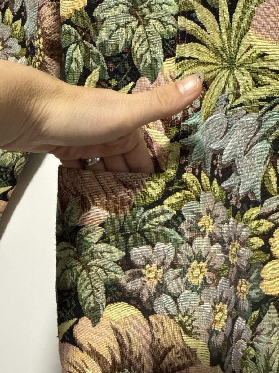 Topshop Cappotti: Floral Tapestry Jacket - Autumn Ready, Size Medium – Usato da Effretikon venduto da lio_gjr8 4