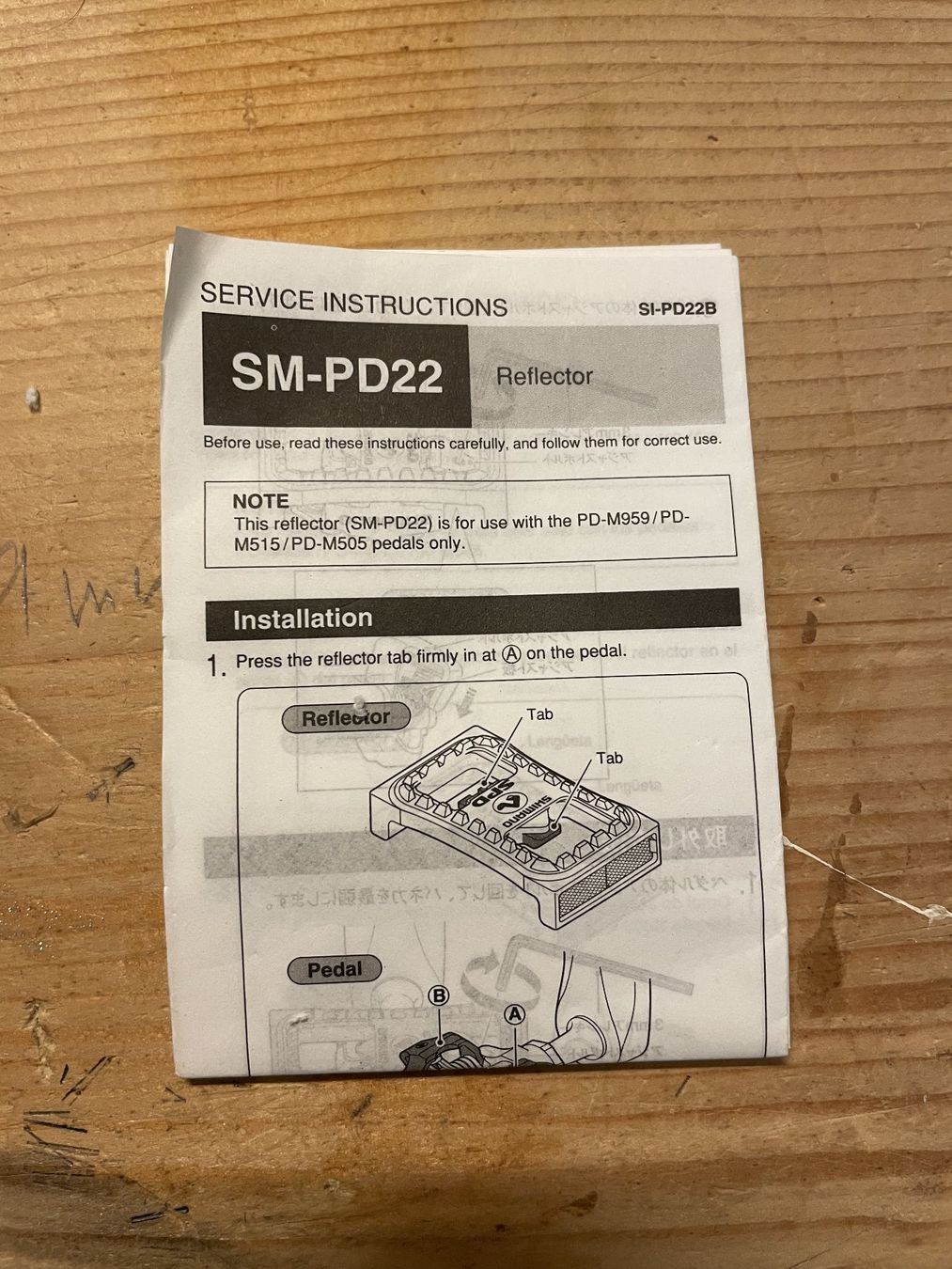 Shimano Pezzi di ricambio: Shimano PD-M520 Pedale – Nuovo (secondo la descrizione) da Herzogenbuchsee venduto da weeheavy 1
