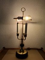🌟 Rare Lampe Bouillotte Vintage-Sirrica Ltd-Laiton & Marbre