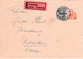Expressbrief, Baden 1946