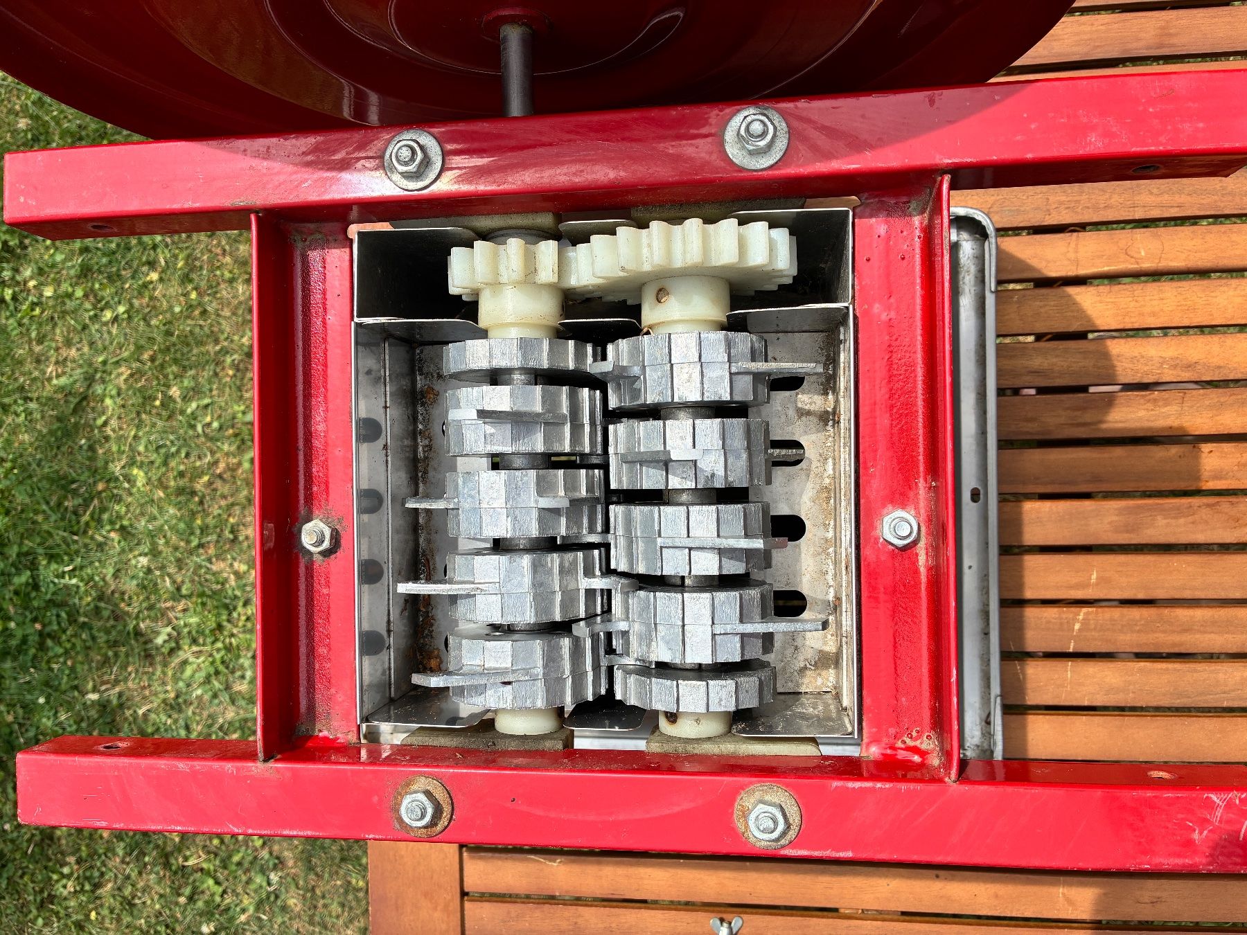 Déchiqueteuse: Obstmühle Edelstahl – D'occasion à Schmitten FR par zelotes1 1