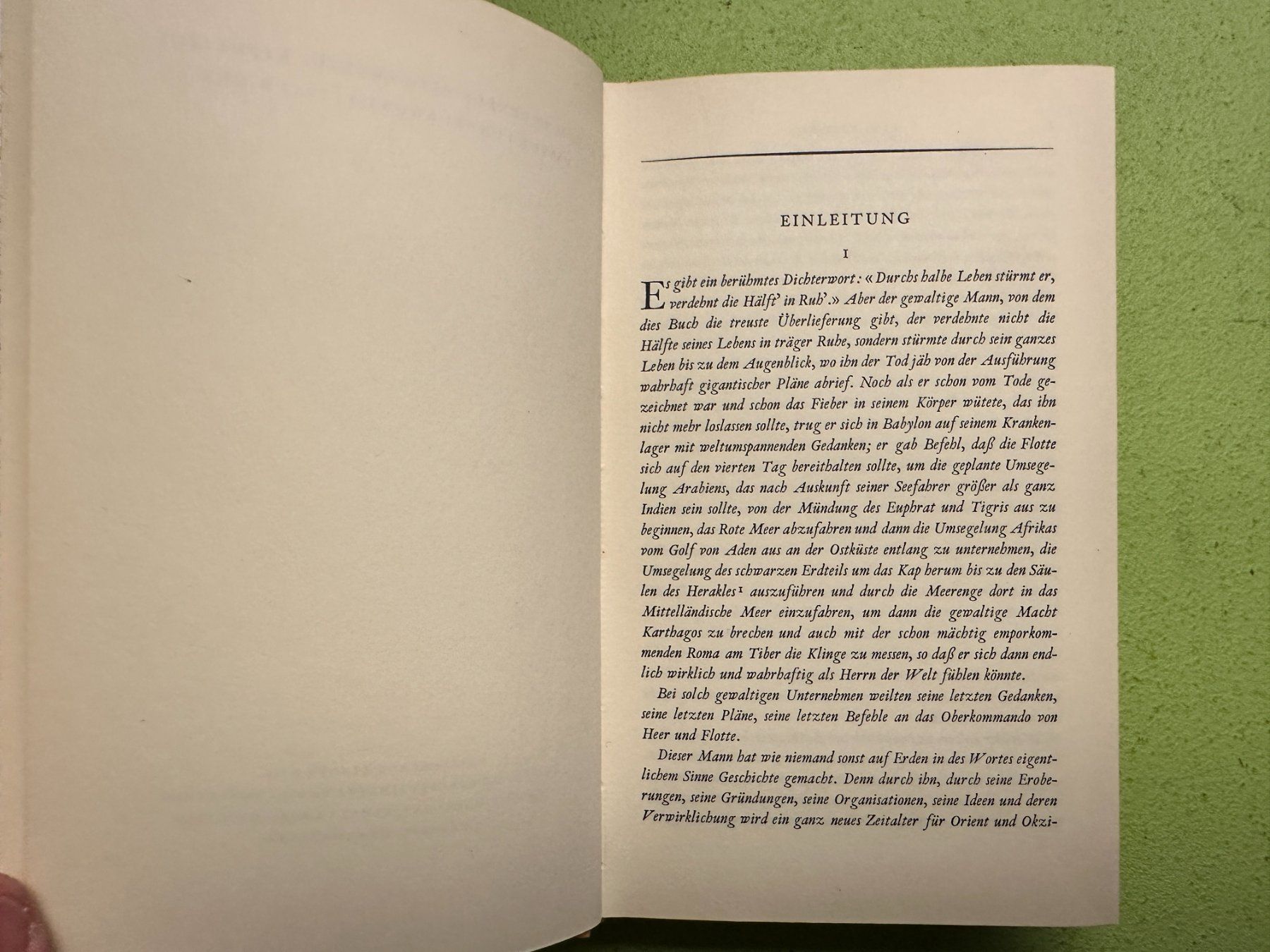 Libri: Arrian: Alexanders des Grossen Siegeszug durch Asien. – Usato da Zürich venduto da allp 3