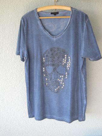 Philipp Plein T-Shirt -  Strass Totenkopf - Gr. XXL  TOP !
