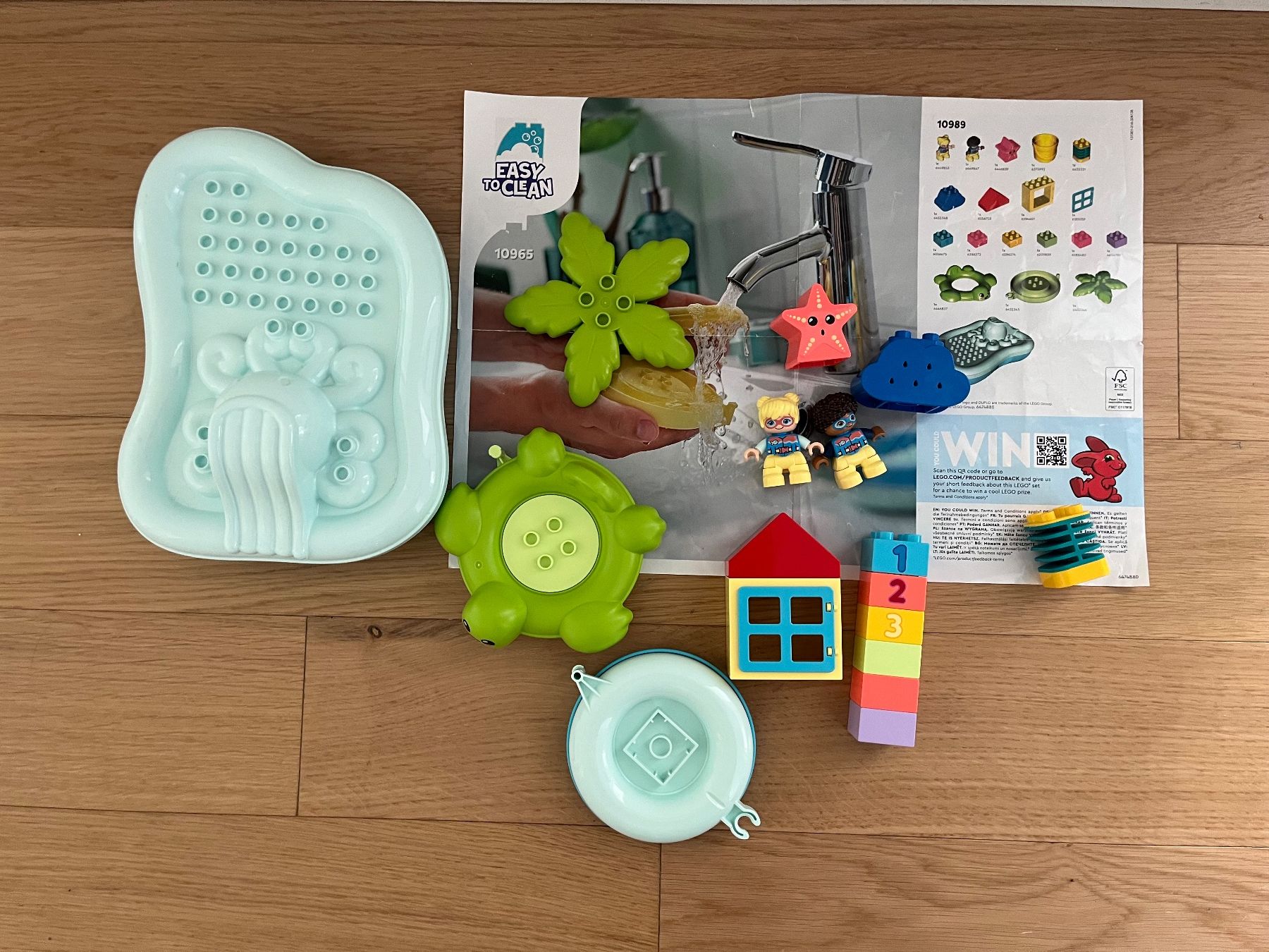 Lego Giocattoli: Lego Wasserrutsche Badewanne – Usato da Balgach venduto da RianaT 2