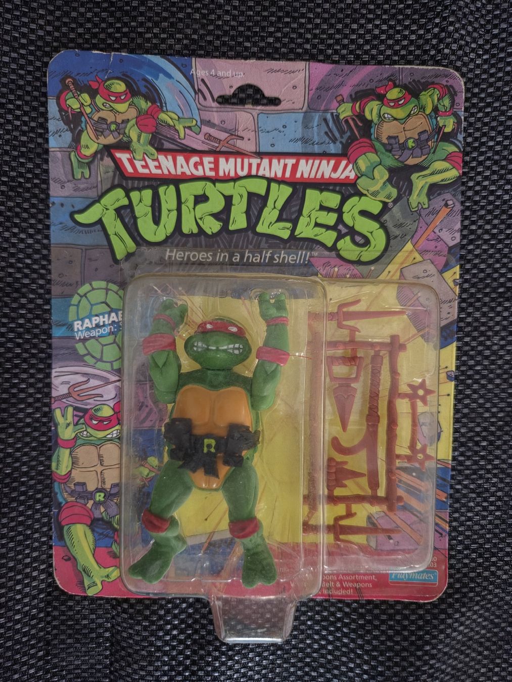 Figurines: 10 back ninja turtles raphael figur 1988 – Neuf avec emballage d'origine à Murten par Sieger007