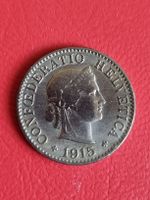 5 RAPPEN SCHWEIZ - JAHR 1915 