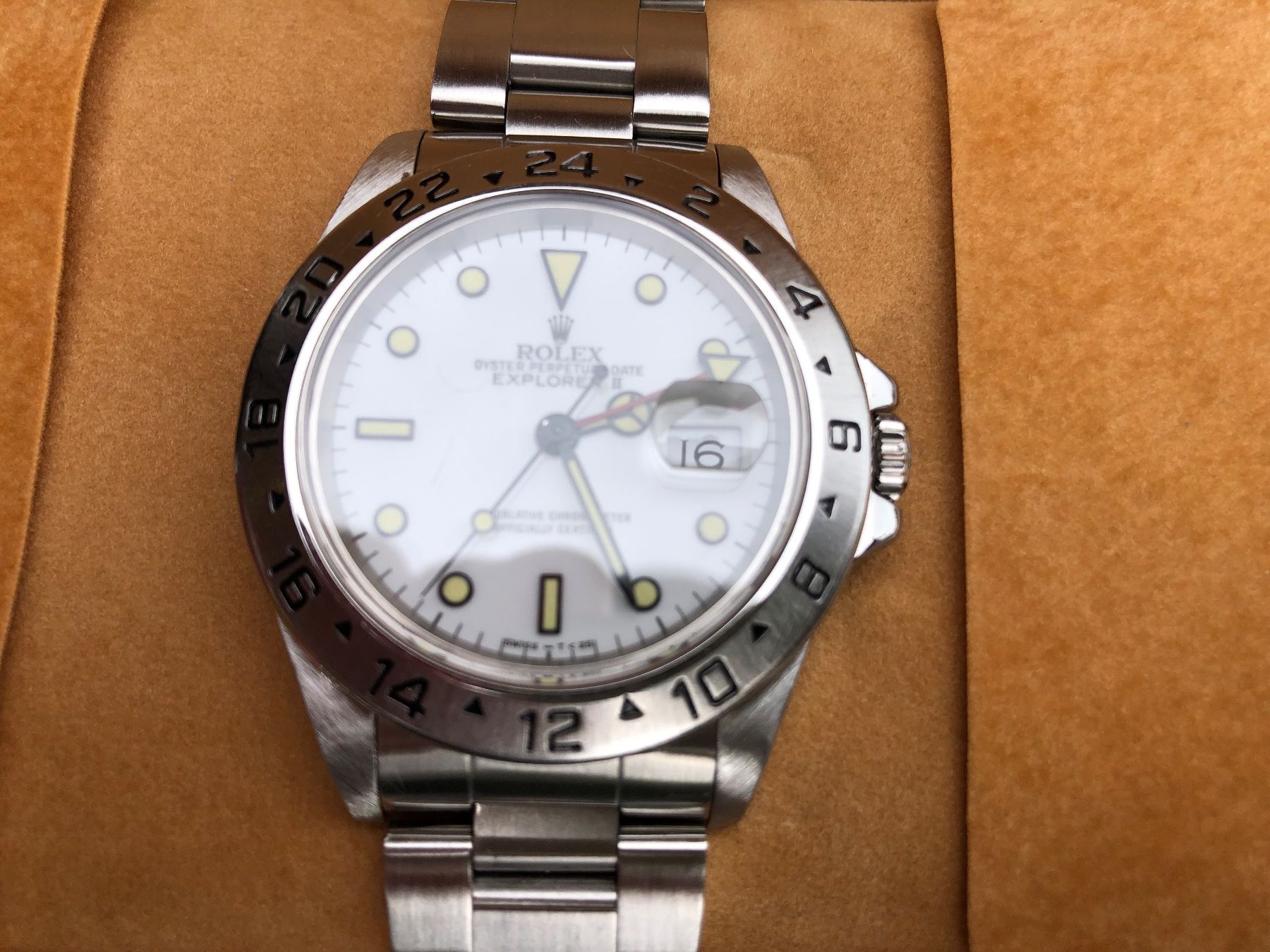 Rolex Uhren: Wunderschöne Rolex Explorer ll Chicchi di Mais !!! – Gebraucht aus Herzogenbuchsee von Feltre.