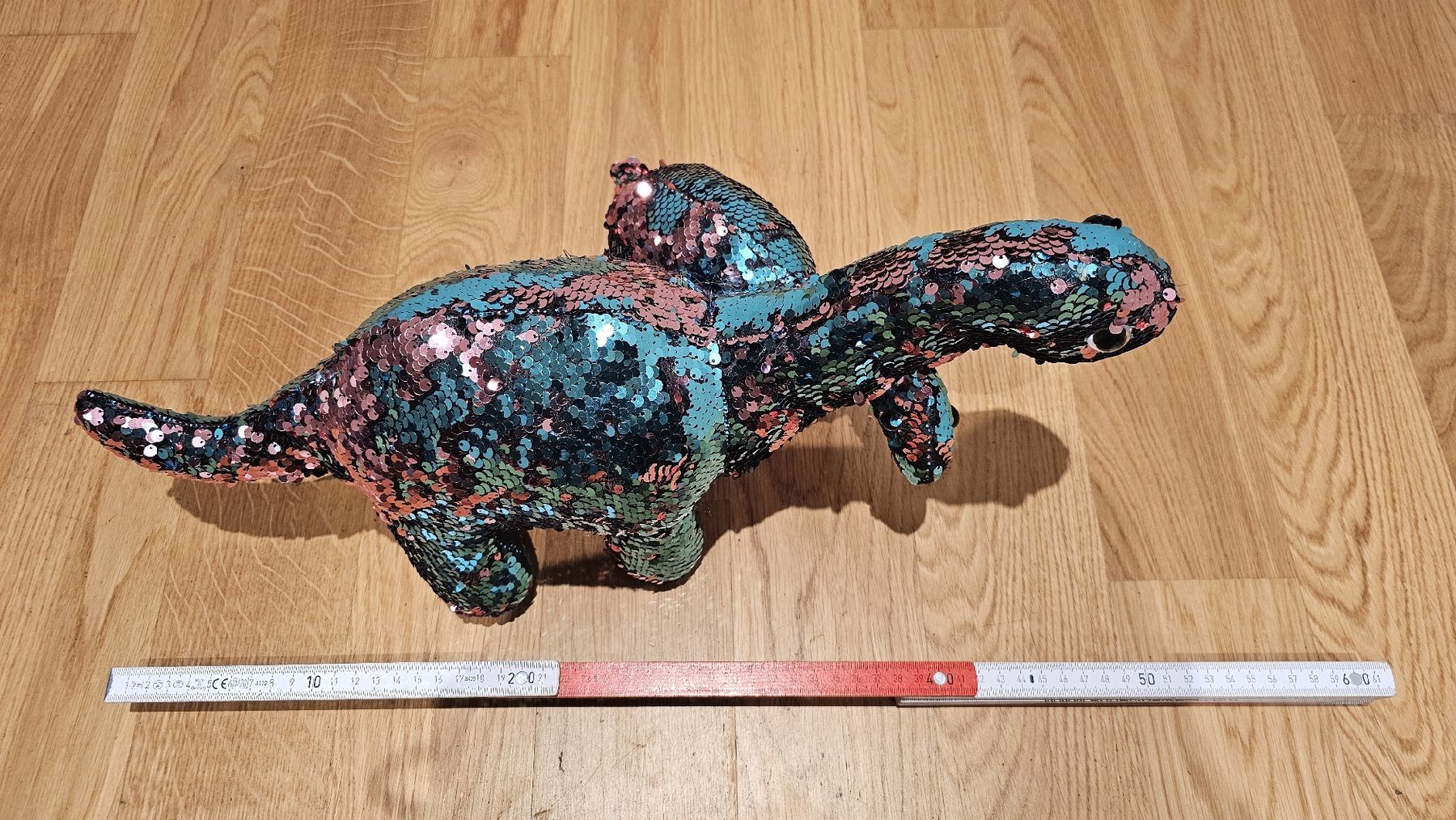 Giocattoli: Glitzer Dinosaurier Stofftiere – Usato da Hünenberg venduto da mar_vqb7 1