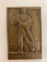 Tir Federal Fribourg 1934 Schützenfest Bronze-Plakette