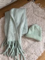 Bonnet et écharpe vert PIMKIE