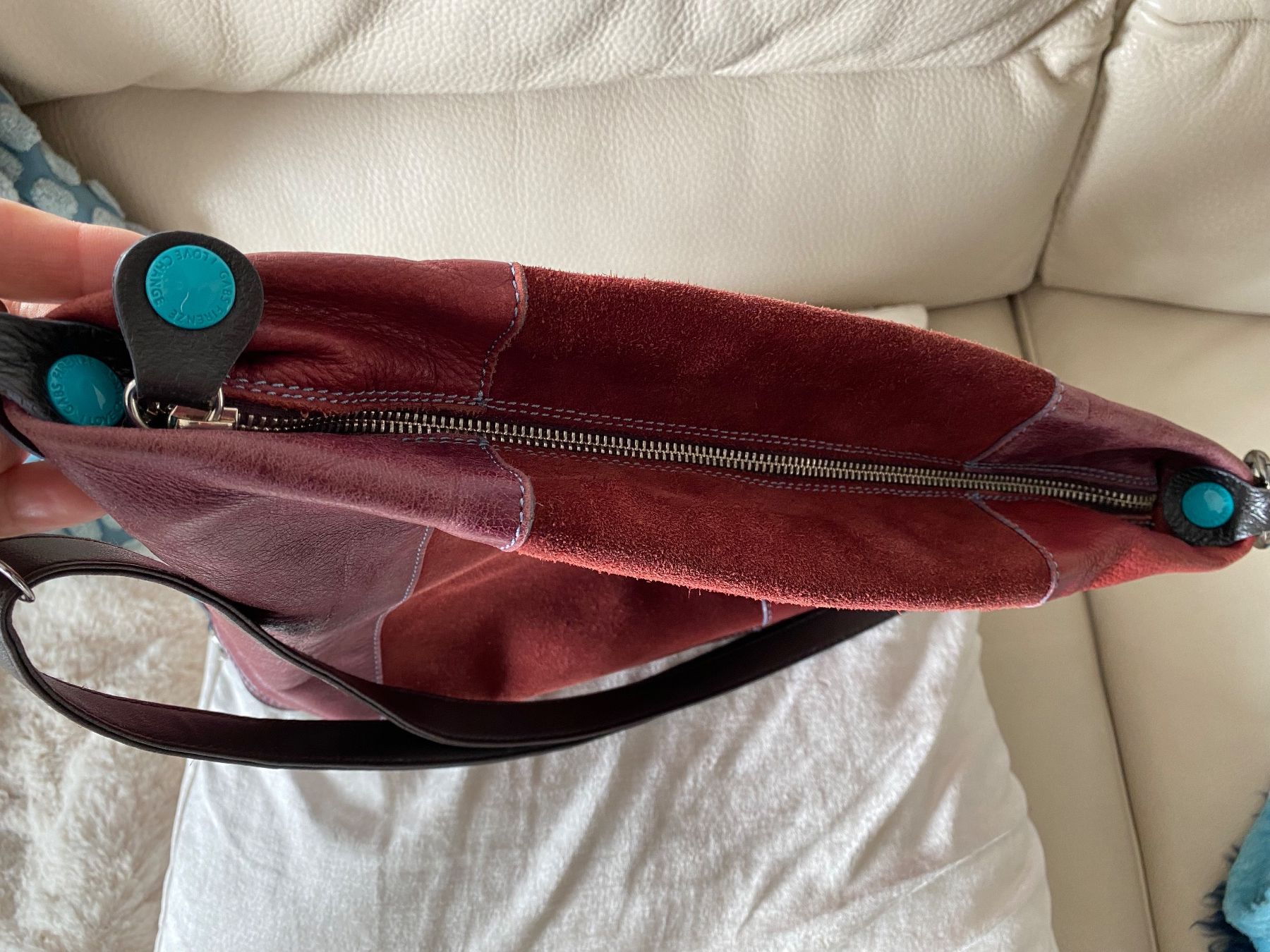 Gabs Borse da donna: GABS Leder-/Wildleder Tasche – Usato da Besazio venduto da lionheart63 2