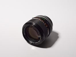 Canon FD 85mm f/1.8 S.S.C. Breech-Lock Lens + cine gear