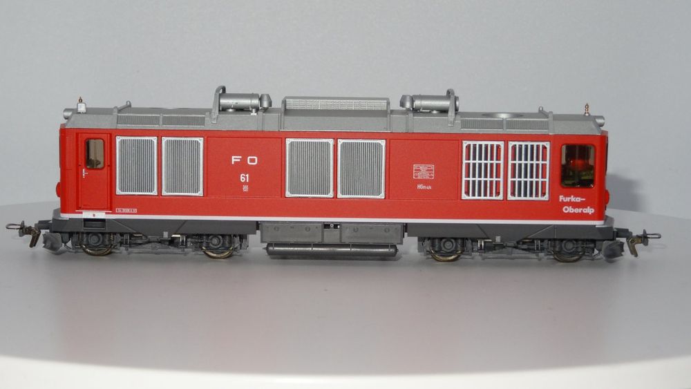 Bemo 1267201, FO, HGm 4/4, Nr: 61, Zahnraddiesellok, NEU 2