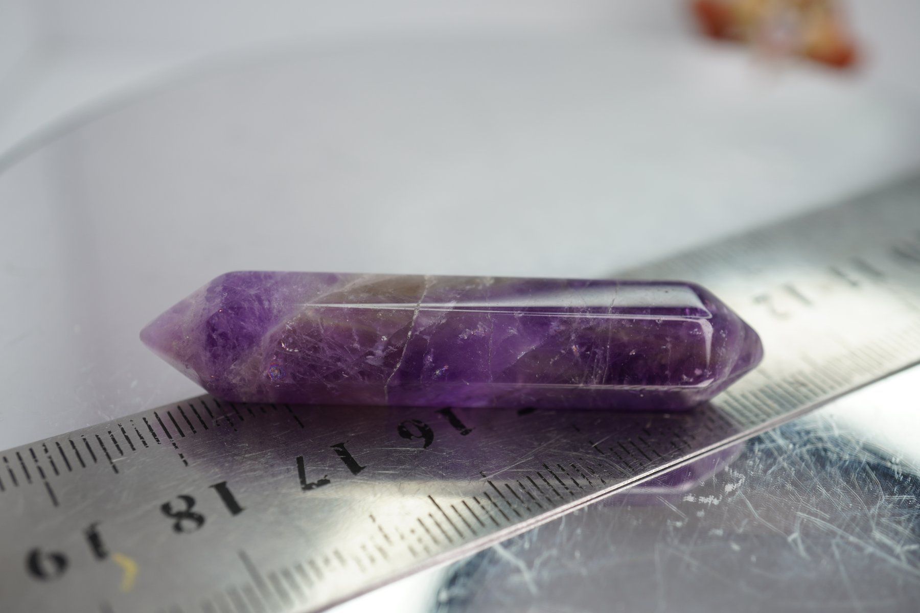 Minerali & Pietre curative: Amethyst   Doppelender 55mm ab 1.- Auktion – Nuovo e nell'imballaggio originale da Eschenbach SG venduto da topstone 3