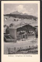 -Wildhaus , Zwinglihaus mit Schafberg