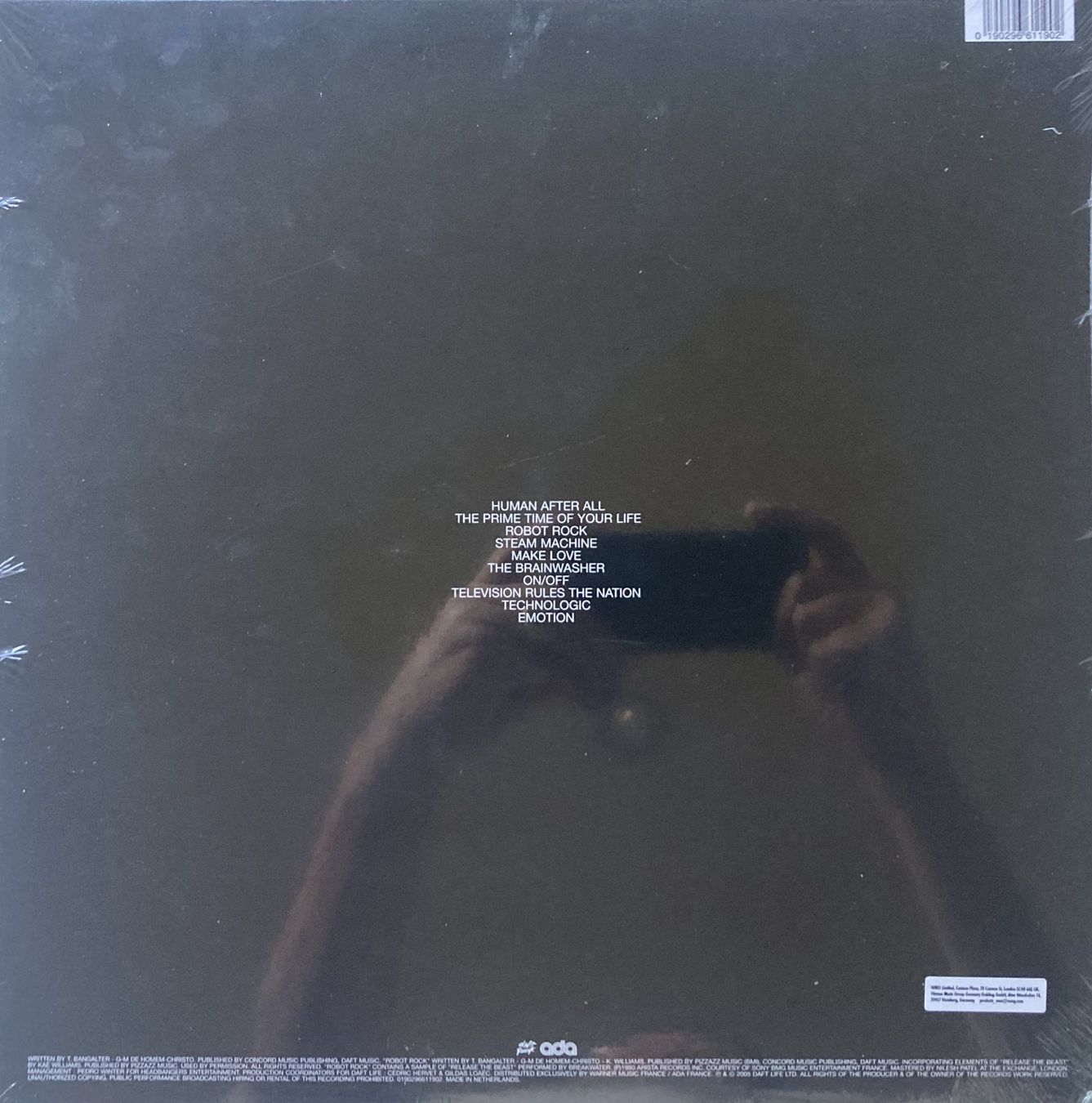 Schallplatten: DAFT PUNK - HUMAN AFTER ALL (2 LP's) – Neu und originalverpackt aus Bottens von hotter-than-hell 1