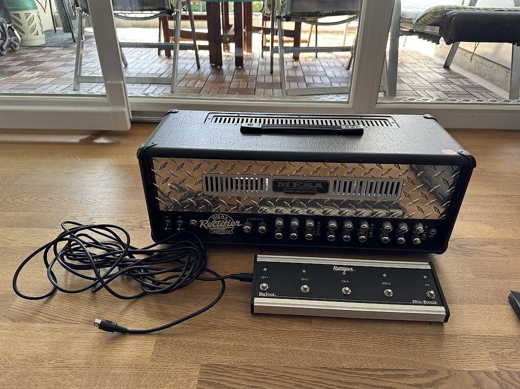Strumenti musicali: Mesa Boogie Dual Rectifier Solo Head – Usato da Uster venduto da demeteor 4