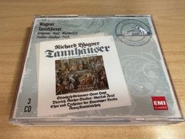 Wagner Grümmer Hopf Wunderlich Tannhäuser Sängerkrieg 3 CD