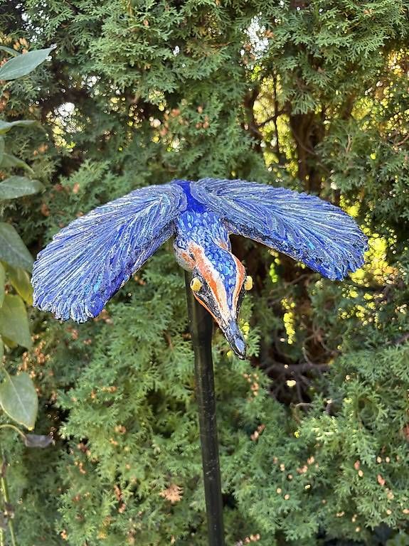 Statuette: Keramik Vogel *** Handarbeit *** – Nuovo e nell'imballaggio originale da Oberdiessbach venduto da ahoj1 3