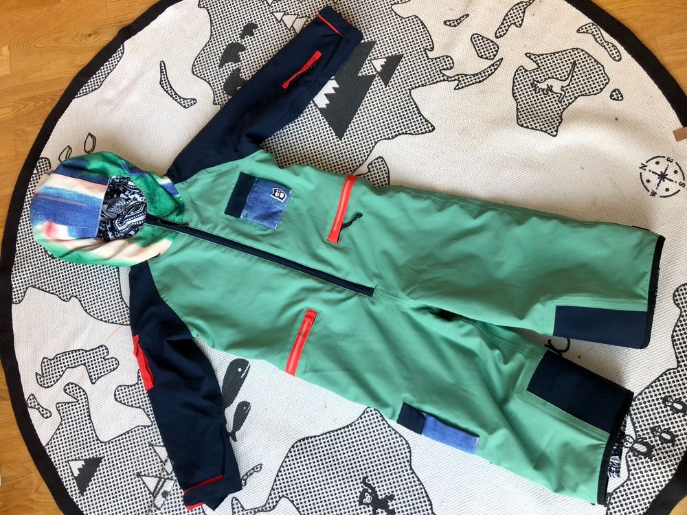 Produktbild von Damen Skianzug Einteiler - Wasserdicht, Warm Mit Fellkragen, Für Ski & Snowboard