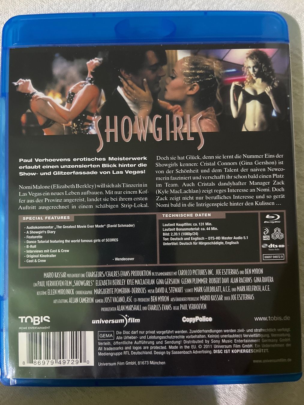 Alle DVDs: Showgirls – Gebraucht aus Basel von patku79 1