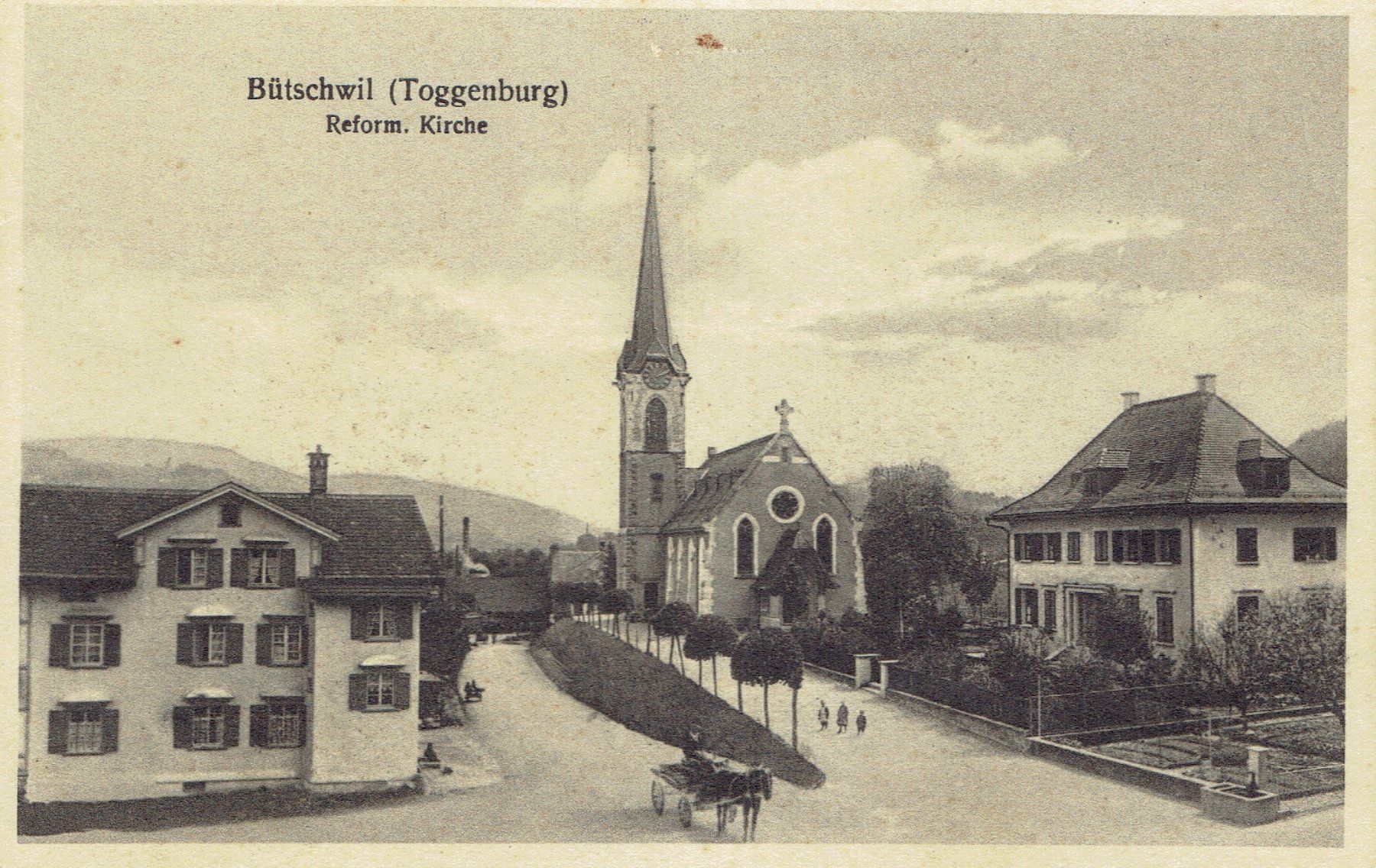 Ansichtskarten: Bütschwil SG, um 1915 – Gebraucht aus Otelfingen von Schmitte9