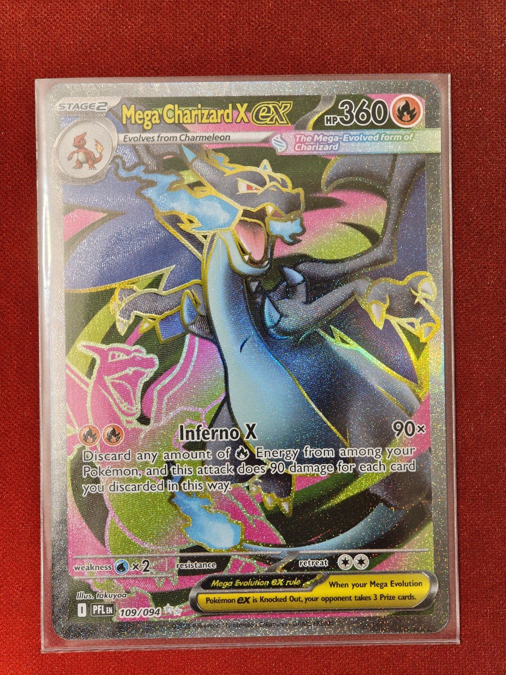 Pokémon Cartes à collectionner: Pokemon Karte Mega Charizard EX 109/104  – Neuf (Voir description) à Biel/Bienne par dkleat