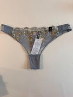 ETAM, Tanga BONHEUR, Grösse 40, Farbe Grau/Hellblau