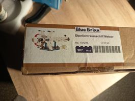 Blue Brixx Ueberlichtraumschiff Meteor 987 Teile neu