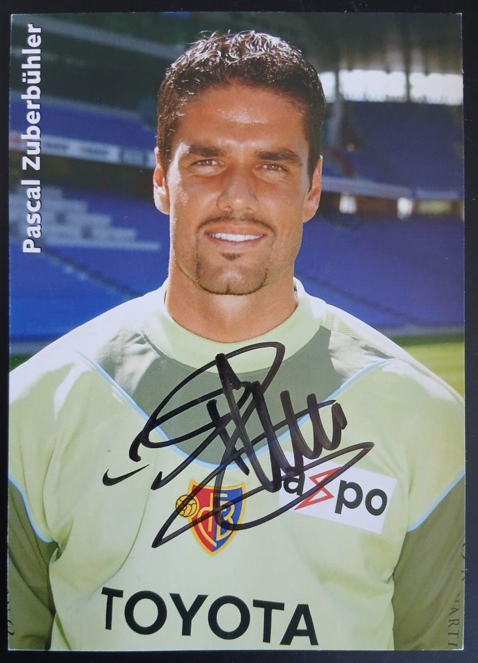 Autografi: Original Autogrammkarte von Pascal Zuberbühler / FC Basel – Nuovo (secondo la descrizione) da Obergösgen venduto da as5_622v