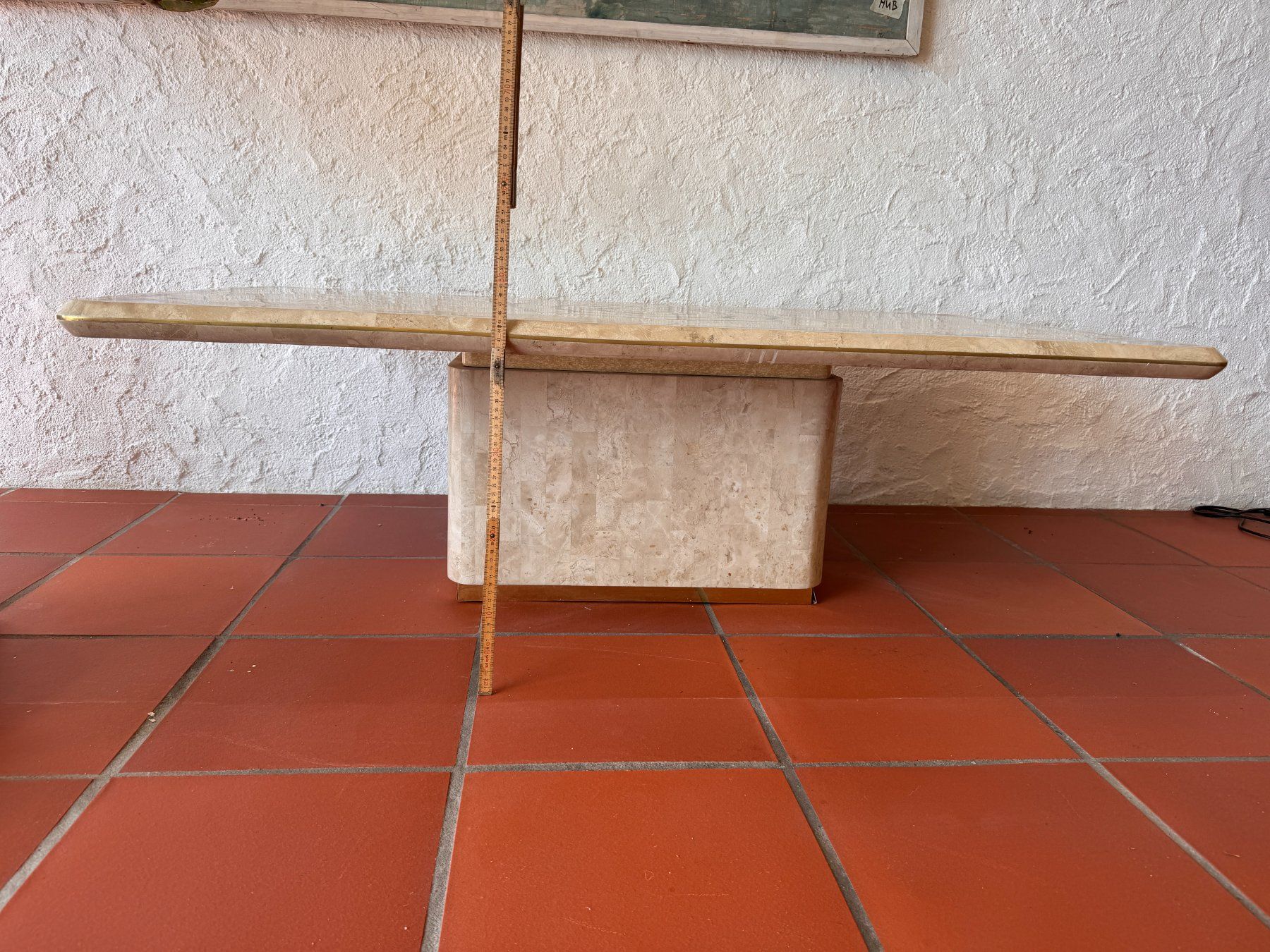 Tables: Table basse artisanale motif rosace – D'occasion à La Neuveville par ghubler 1