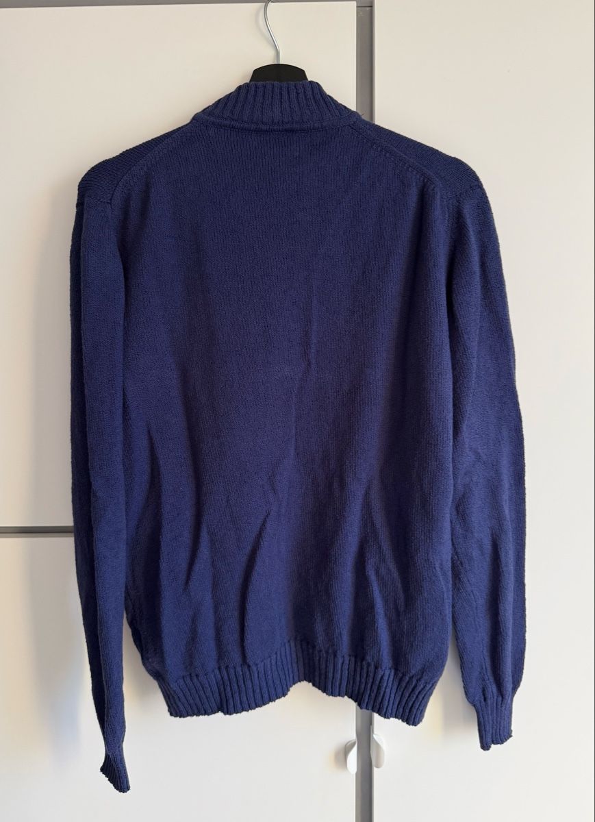 Maglioni & Felpe: Fedeli Navy Zip Cardigan – Usato da Genève venduto da luc_5q8p 2