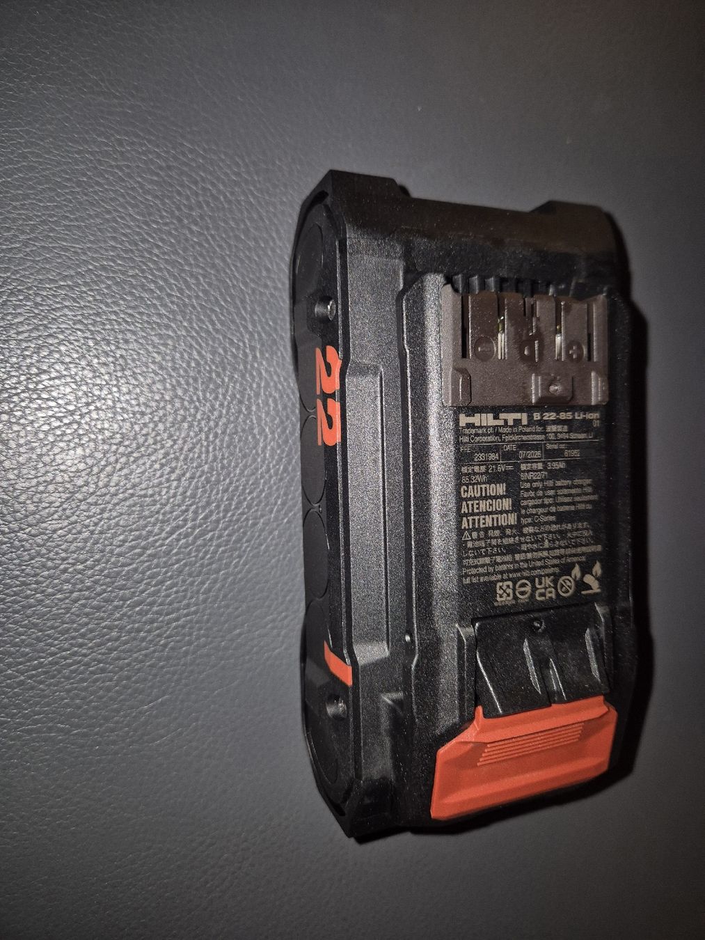 Hilti Batterie: HILTI Akku B22 85 💯% New 🇨🇭 – Nuovo e nell'imballaggio originale da Urtenen-Schönbühl venduto da ste_fdc2